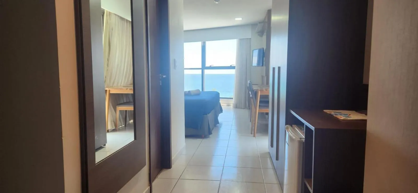 Apartment Flat No Beach Class Internacional, Em Boa Viagem, Recife, Com Portaria E Restaurante 24H - Ideal Para Turismo, Visto Americano E Jogos Da Serie A Brazil